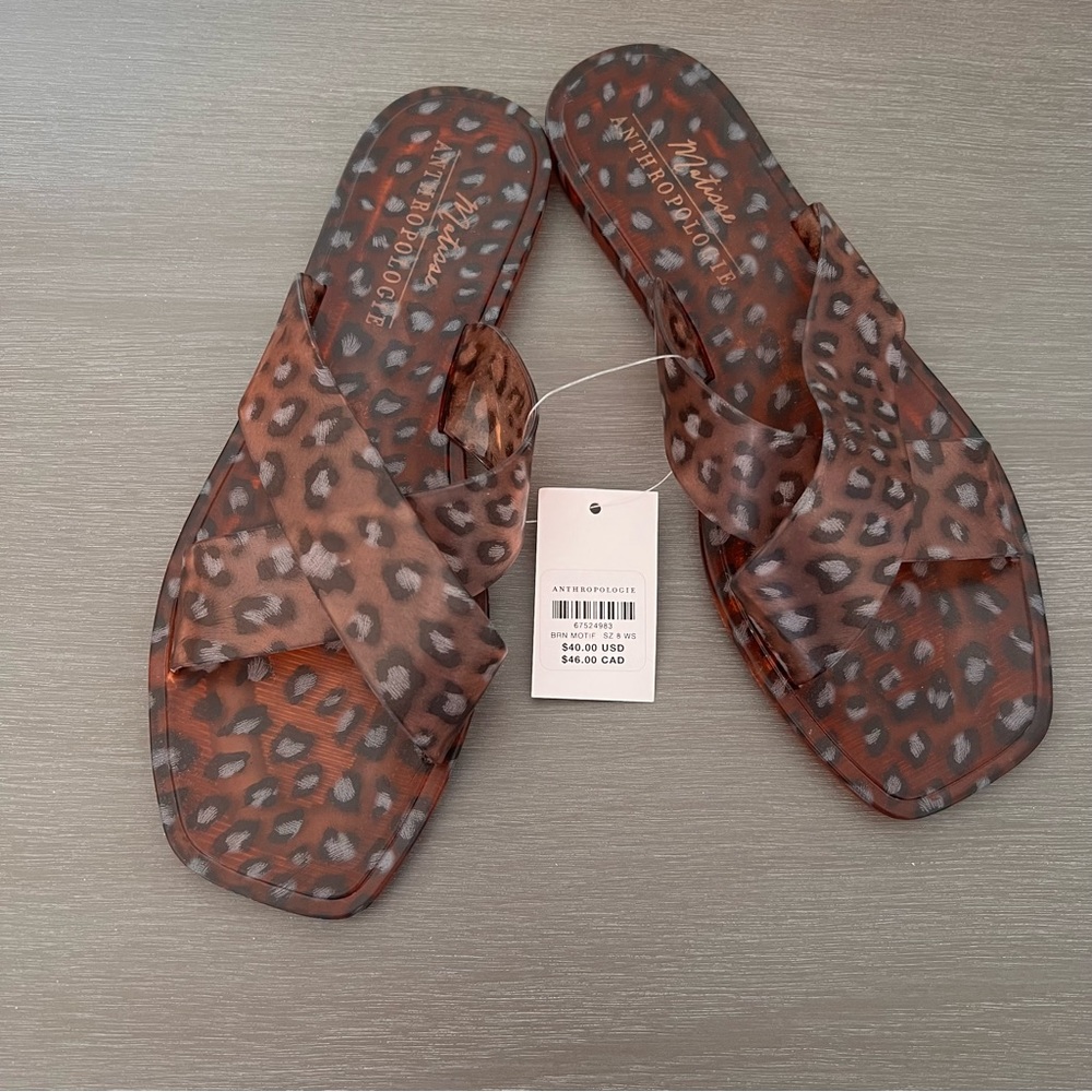Anthropologie X Matisse Jelly Slide Sandals